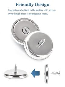 img 2 attached to SMARTAKE Neodymium Countersunk Stainless Refrigerator Material Handling Products