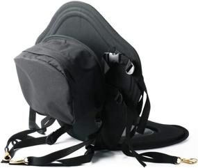 img 1 attached to Enhance Your Fishing Experience with the Leader Accessories Deluxe Padded Kayak Seat and Storage Bag