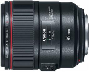 img 1 attached to 📷 Canon EF 85mm f/1.4L IS USM - Black DSLR Lens with Image Stabilization Capability - 2271C002