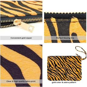 img 2 attached to Me Plus Wristlet Patterns Leopard Beige Women's Handbags & Wallets and Wristlets