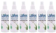 🌿 lafe's deodorant spray with aloe vera, 8 oz (6 pack): natural odor protection at your fingertips logo