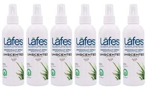 img 4 attached to 🌿 LAFE'S Deodorant Spray with Aloe Vera, 8 oz (6 pack): Natural Odor Protection at Your Fingertips