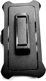 img 1 attached to 📱 OtterBox Defender Series Case Belt Clip Replacement for iPhone 12/12 Pro (6.1''): Set of 2 - High Quality and Durable