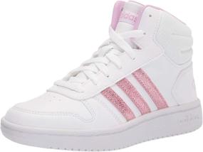 img 4 attached to 👟 Stylish and Functional: adidas Unisex-Child Hoops Mid 2.0 Basketball Shoe