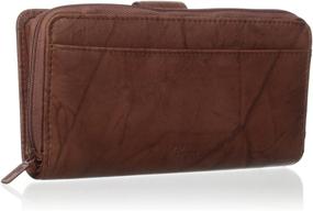 img 3 attached to Buxton Heiress Checkbook Case Wallet: Unmatched Elegance and Functionality