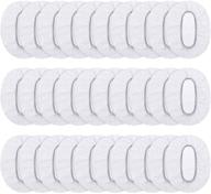 💦 waterproof disposable ear protectors (200-pack) for hair dye, shower, bathing - clear and effective logo