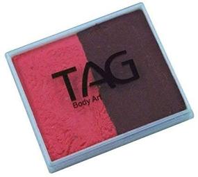 img 3 attached to 🎨 Vibrant TAG Face and Body Paint - Split Cake 50g - Berry Wine and Pink