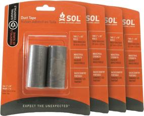 img 2 attached to S.O.L. 2 x 50 in. Duct Tape, 2 Count 🔧 (Pack of 4): Multipurpose, Heavy-Duty S.O.L Duct Tape for Ultimate Versatility