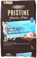 🐟 grain free wild-caught tuna & whitefish recipe dry cat food by castor & pollux - pristine logo