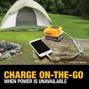 img 1 attached to 🔌 DEWALT DCB090 12V/20V MAX* USB Charger - Tool Only