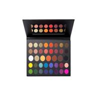 ✨ morphe x james charles the mini palette - 39 eyeshadows and pressed pigments - portable glam essential - featuring matte, metallic, and shimmer shades logo