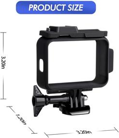 img 2 attached to Luxebell Frame Mount Housing Cover For Gopro Hero 9