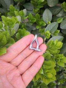 img 1 attached to ⚓ Premium Quality 316 Stainless Steel Mini Twist Shackle - Pack of 5, 5/32"(4mm)