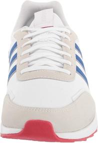 img 3 attached to Adidas Retro Runner in White and Scarlet for Running