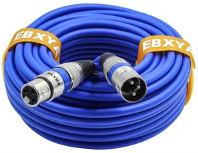 img 2 attached to 50 Feet XLR Cable Audio Cords- EBXYA 50Ft Microphone Patch Cable Balanced