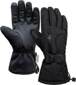 img 4 attached to ❄️ Ultimate Winter Touchscreen Waterproof Insulated Outdoor Accessories for Men