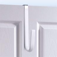 🚪 white over door hook with scratch-resistant finish логотип