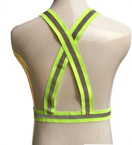 img 2 attached to 🟨 Enhanced Safety: Reflective Lightweight Adjustable Visibility Yellow Kids Product