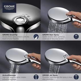 img 1 attached to GROHE 26545000 Rainshower Smartactive Shower