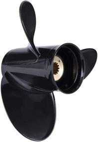 img 4 attached to 🚀 High-Quality YOUNG MARINE Outboard Propeller for Mercury Engines 30/35/40/45/50/55/60/70HP (13 Spline Tooth)