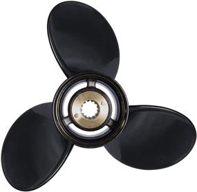 img 3 attached to 🚀 High-Quality YOUNG MARINE Outboard Propeller for Mercury Engines 30/35/40/45/50/55/60/70HP (13 Spline Tooth)