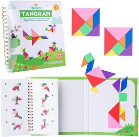 img 4 attached to 🧩 Vanmor Tangram Montessori Magnetic Solution