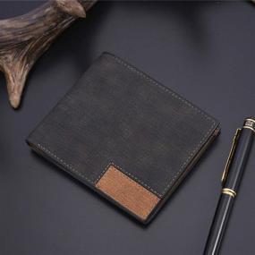 img 3 attached to 🧥 Stylish Leather Bifold Wallet with Window