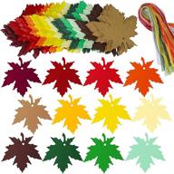 🍁 supla 120 pcs maple leaves gift tags: fall wedding party favors & escort cards logo