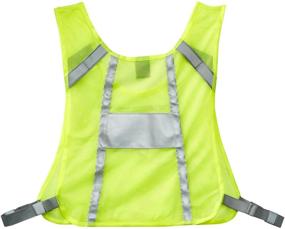 img 1 attached to 🧥 Nathan Nightfall Vest in Hi-Viz Yellow: The Ultimate Safety Gear