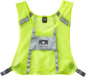 img 2 attached to 🧥 Nathan Nightfall Vest in Hi-Viz Yellow: The Ultimate Safety Gear