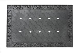 img 4 attached to 🏠 High-Quality Toland Home Garden 850100 Recycled Rubber Doormat Tray - 24" x 36" Mat Accessory for Enhanced Durability and Functionality