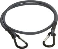 🔒 keeper 06082 48-inch bungee cord with mini carabiner hooks: 2 pack – secure and versatile bungee cords for various applications logo