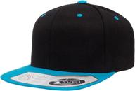 flexfit men's 110 classic snapback: sleek style and comfort combined logo