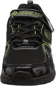 img 3 attached to Stylish and Sporty: Heelys Girls Rise X2 Tennis Shoe in White/Black/Red