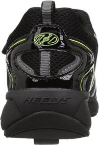 img 2 attached to Stylish and Sporty: Heelys Girls Rise X2 Tennis Shoe in White/Black/Red