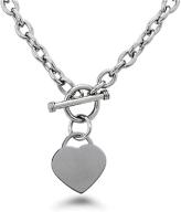 crazy2shop stainless polished necklace bracelet logo