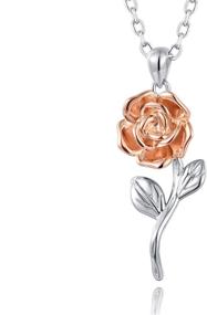 img 4 attached to 👧 Sterling Silver Pendant Necklace for Girls - BEILIN Jewelry