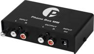 pro ject phono box preamplifier black logo
