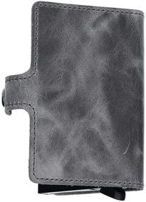 img 1 attached to Secrid Leather Vintage Protection Gradually Men's Accessories in Wallets, Card Cases & Money Organizers