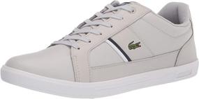 img 4 attached to 👟 Lacoste Europa Sneaker White Medium Men's Shoes" - Optimized Product Name: "Lacoste Europa Sneaker - White Medium Men's Shoes