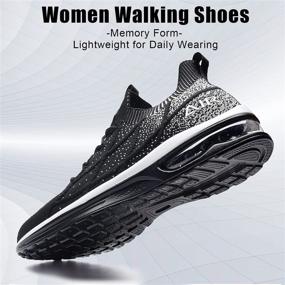 img 1 attached to 👟 Stylish and Comfortable MAYKX Women's Air Athletic Running Shoes: Perfect for Fashion, Sport, Gym, Jogging, Tennis, and Walking - Sizes 5.5-11 US