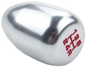 img 2 attached to DEWHEL 5 Speed Manual Shift Knob - 🚗 Premium M10x1.25 Screw On Aluminum (Silver) for Enhanced Shifting