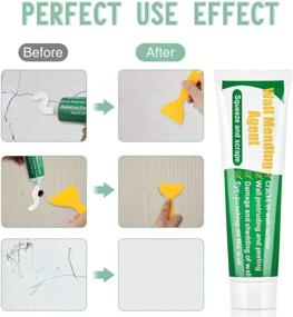 img 2 attached to 🔧 Quick and Easy Wall Repair Putty: Fill Holes, Cracks & Give Your Wall a New Look! (1 PCS)