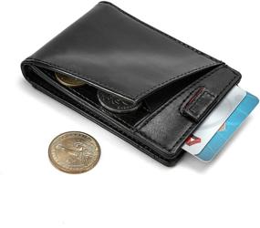 img 3 attached to Blocking Bi Fold Monttier Wallet Prevented