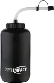 img 4 attached to 🥤 Pro Impact Squeezable Plastic Water Bottle with Straw (35.5 Oz.) - Ideal for Boxing, Hockey, Lacrosse, Gym, Yoga, Sports, Cycling, Outdoors - BPA Free