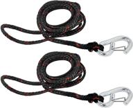🔗 extreme max pwc dock line 7ft with zinc-plated snap hook - value 2-pack логотип