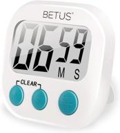 🍳 betus digital kitchen timer: easy operation, big digits, loud alarm - ideal for cooking, baking, and more! logo