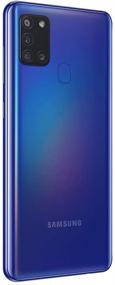 img 1 attached to Samsung Galaxy A21s A217M 64GB Dual SIM GSM Unlocked Android Smartphone (International Variant/US Compatible LTE) - Blue: Advanced Features and Reliable Performance