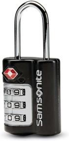 img 1 attached to Samsonite Travel Sentry Combination Ultraviolet Travel Accessories for Luggage Locks