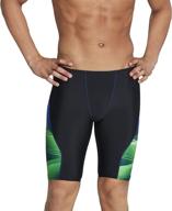 π©² speedo men's prolt printed team colors swimsuit jammer logo